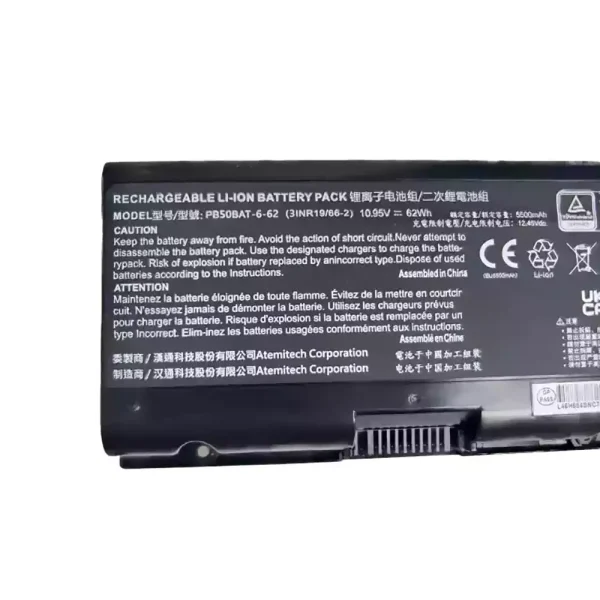 Pin Laptop PB50BAT-6-62 - Hình ảnh 3