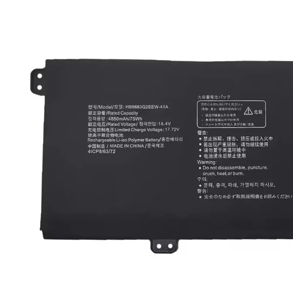 Pin Laptop HUAWEI HB6683Q2EEW-41A HB6683Q2EEW-41C - Hình ảnh 3