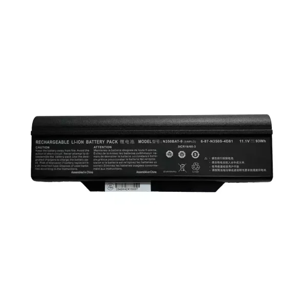 Pin Laptop N350BAT-9 6-87-N350S-4D81
