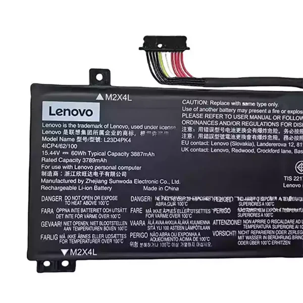 Pin Laptop LENOVO L23C4PK4 L23M4PK4 L23D4PK4 - Hình ảnh 3