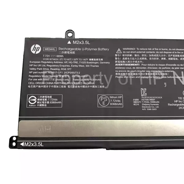 Pin Laptop HP WE04XL HSTNN-WB0F N39857-005 - Hình ảnh 3