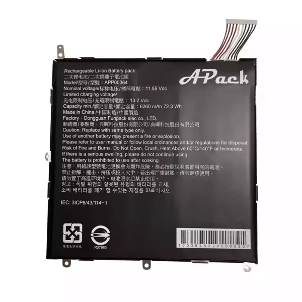 Pin Laptop APack APP00364