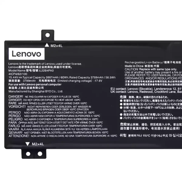 Pin Laptop LENOVO L22B4PA0 L22M4PA0 L22D4PA0 L22X4PA0 - Hình ảnh 3