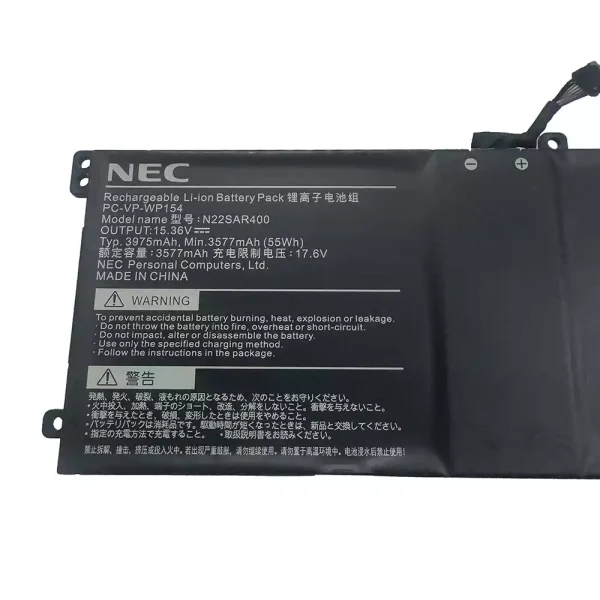 Pin Laptop NEC PC-VP-WP154 N22SAR400 - Hình ảnh 2