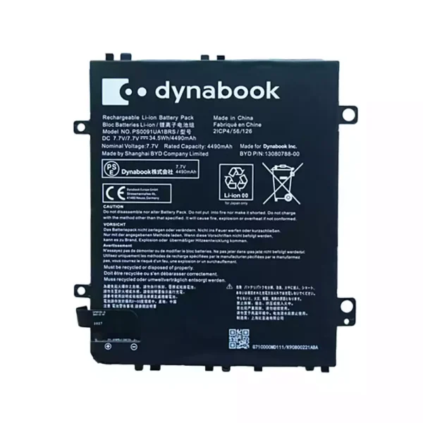 Pin Laptop TOSHIBA DYNABOOK PS0091UA1BRS 13080788-00