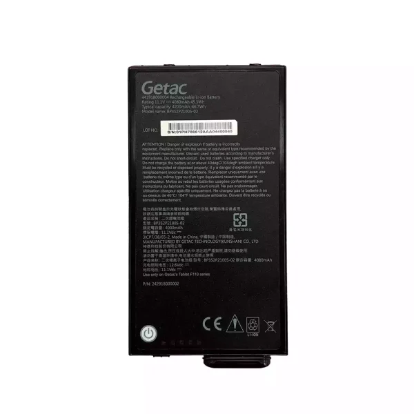 Pin Laptop Getac BP3S2P2100S-02 BP3S1P2680B Getac F110