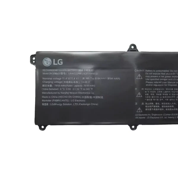 Pin Laptop LG LBW222AM - Hình ảnh 3