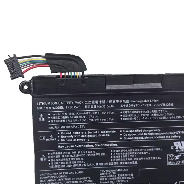 Pin Laptop Fujitsu FPB0352S FPCBP578 - Hình ảnh 3