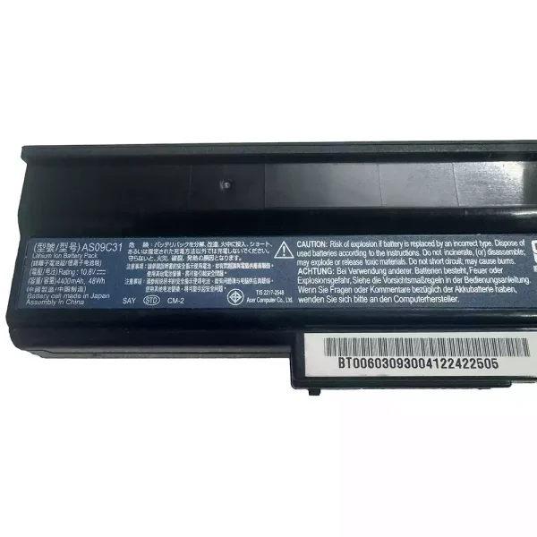 Pin Laptop ACER AS09C71 AS09C75 AS09C31 - Hình ảnh 2
