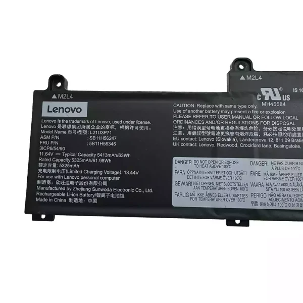 Pin Laptop Lenovo L21D3P71 SB11H56247 5B11H56346 - Hình ảnh 3