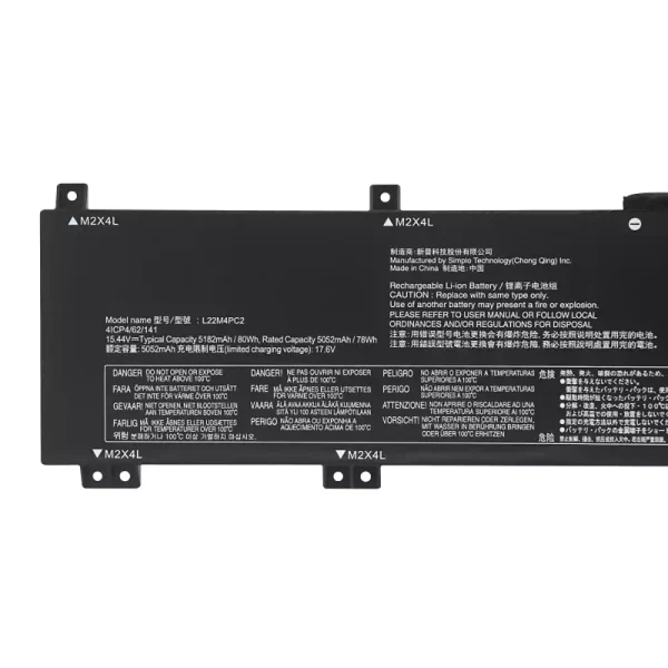 Pin Laptop LENOVO L22M4PC2 L22B4PC2 L22C4PC2 L22D4PC2 - Hình ảnh 3