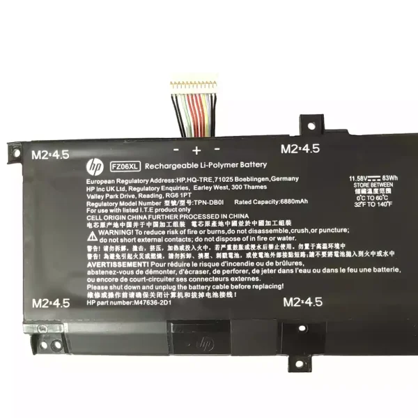Pin Laptop HP FZ06XL - Hình ảnh 3