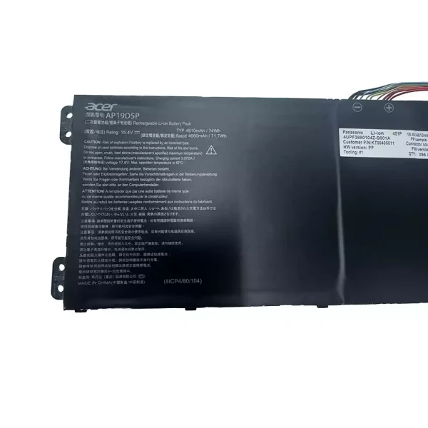 Pin Laptop ACER AP19D5P - Hình ảnh 3