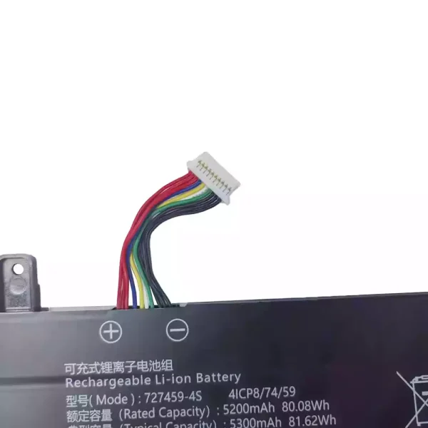 Pin Laptop 727459-4S - Hình ảnh 3