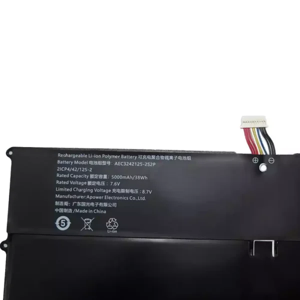 Pin Laptop GY3242125PHV AEC3242125-2S2P - Hình ảnh 3