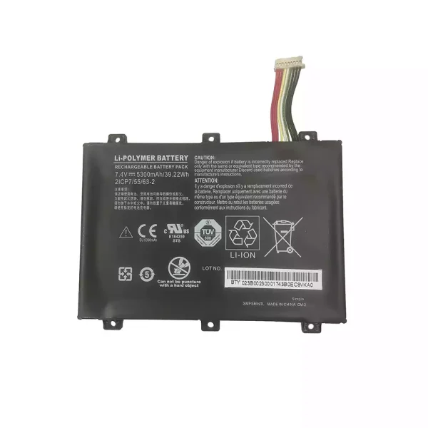 Pin Laptop SMP-BOBCACLL4 xplore ix101b1 ix101b2