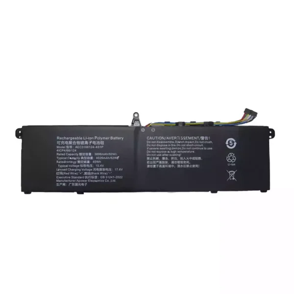Pin Laptop AEC3166124-4S1P