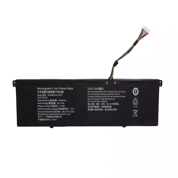 Pin Laptop AEC686182-3S1P