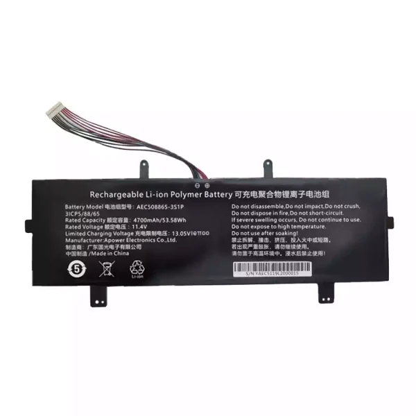 Pin Laptop AEC508865-3S1P - Hình ảnh 2