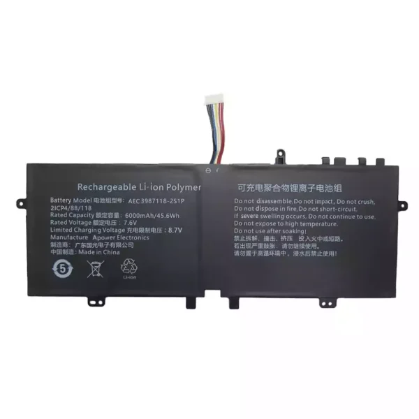 Pin Laptop AEC3987118-2S1P