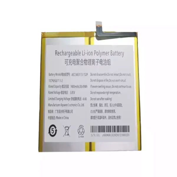 Pin Laptop AEC3463113-1S2P