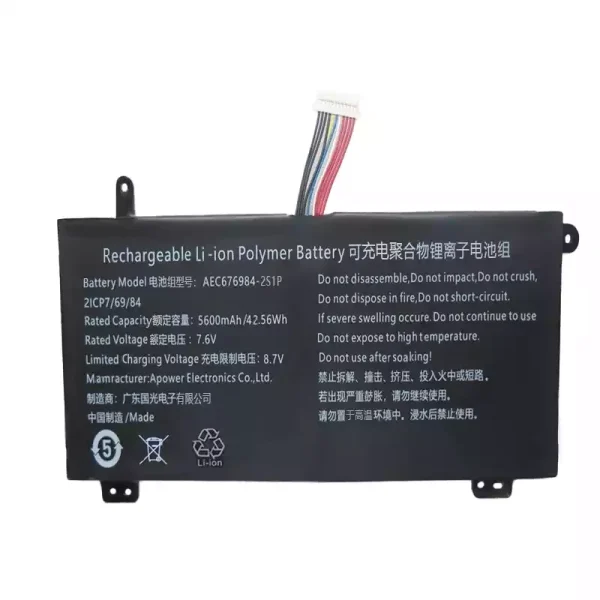 Pin Laptop AEC676984-2S1P - Hình ảnh 3