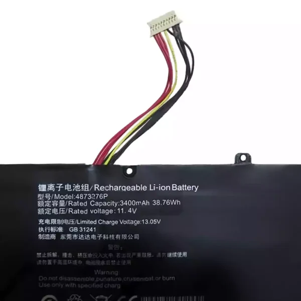 Pin Laptop 4873276P - Hình ảnh 3