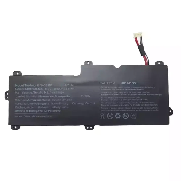 Pin Laptop 597360-3S1P