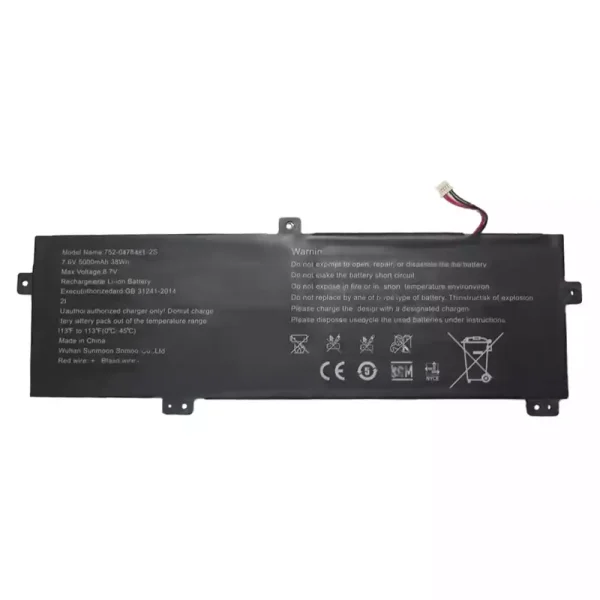 Pin Laptop 752-0478131-2S