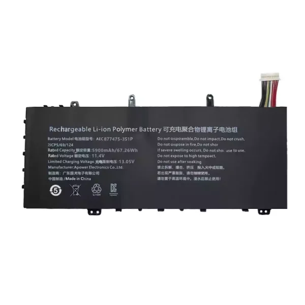 Pin Laptop AEC677475-3S1P
