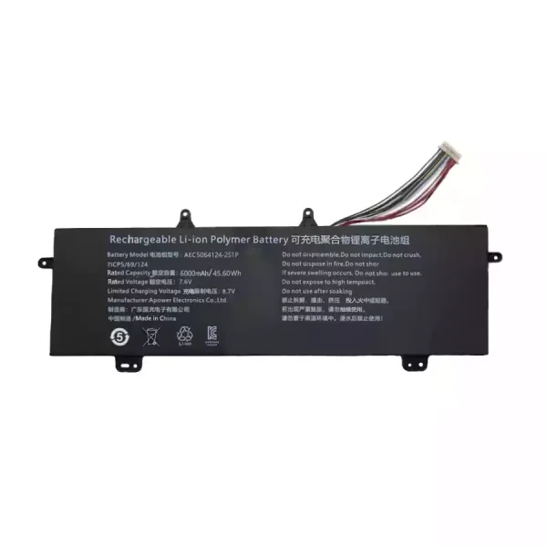 Pin Laptop AEC5064124-2S1P - Hình ảnh 3