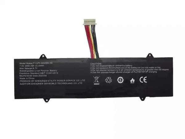 Pin Laptop F1-UTL-604080-2S