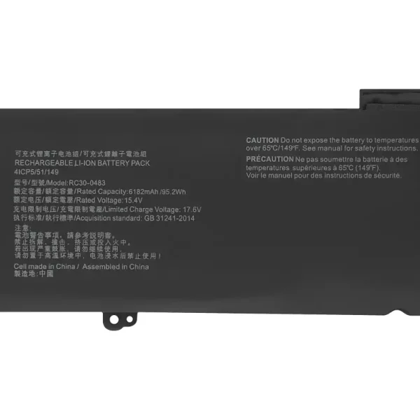 Pin Laptop RAZER RC30-0483 RZ09-0510,BLADE 16 2023 - Hình ảnh 3