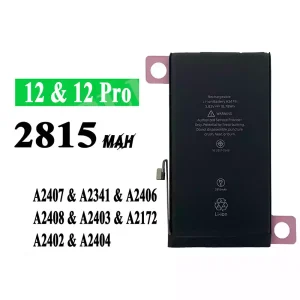 Pin A2479 Thích hợp cho iPhone 12,iPhone 12pro