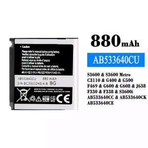 Pin AB533640CU Thích hợp cho Samsung S3600/S3600 Metro