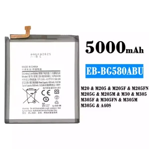 Pin EB-BG580ABU Thích hợp cho Samsung M20/A40S