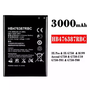 Pin HB476387RBC Thích hợp cho HUAWEI 3X Pro