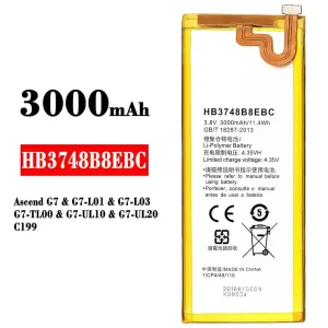 Pin HB3748B8EBC Thích hợp cho HUAWEI Ascend G7