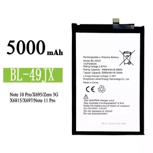 Pin BL-49JX Thích hợp cho Infinix Note 10 Pro / Note 11 Pro / Zero 5G