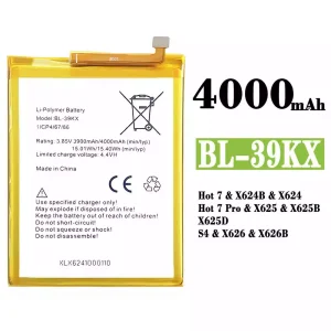Pin BL-39KX Thích hợp cho Infinix Hot 7 / Hot 7 Pro