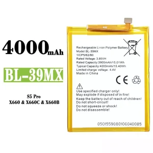 Pin BL-39MX Thích hợp cho Infinix S5 Pro