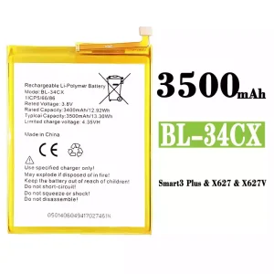 Pin BL-34CX Thích hợp cho Infinix Smart 3 Plus