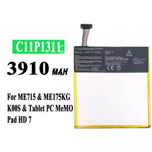 Pin C11P1311 Thích hợp cho Asus Tablet PC MeMO / Pad HD7