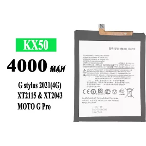Pin KX50 Thích hợp cho Motorola Moto G stylus 2021 / Moto G Pro