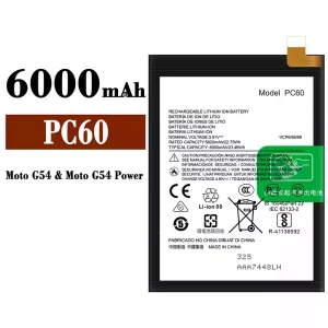 Pin PC60 Thích hợp cho Motorola Moto G54 / Moto G54 Power / Moto G24 Power