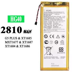Pin HG40 Thích hợp cho Motorola G5 PLUS