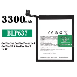 Pin BLP637 Thích hợp cho OnePlus 5 / OnePlus 5T