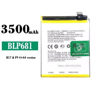 Pin BLP681 Thích hợp cho OPPO R17 / F9 4+64 version
