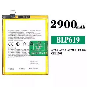 Pin BLP619 Thích hợp cho OPPO A39 / A57 / F3 lite / A57M