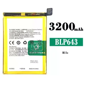 Pin BLP643 Thích hợp cho OPPO R11S